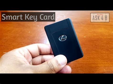 how to program lexus smart card key|Lexus smart key wallet card.